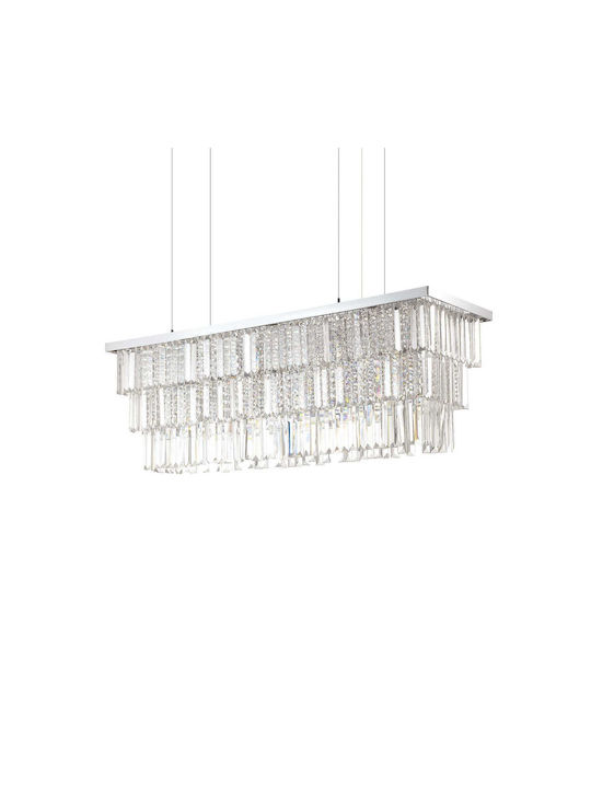 SP Souliotis Martinez 8 Candelabru Ø40cm cu Cristale