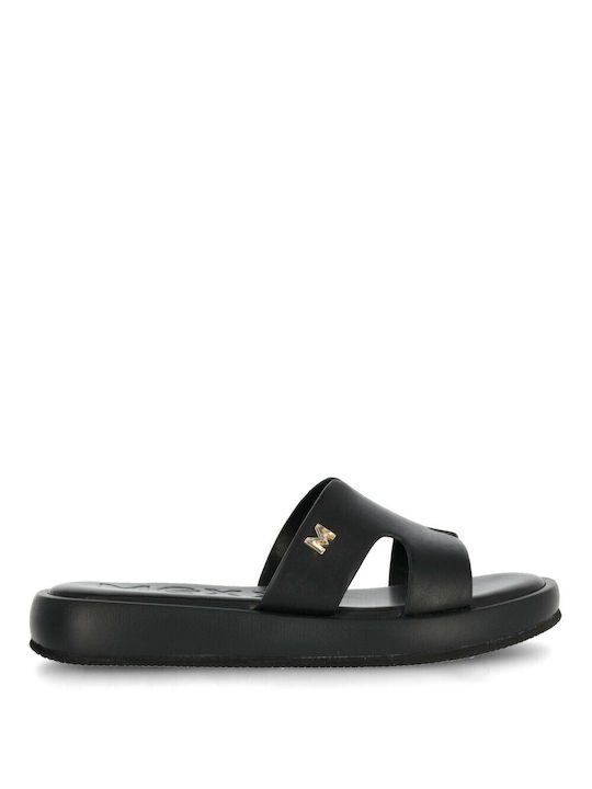 Mexx Synthetic Leather Women's Sandals Black