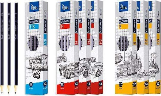 Tetis Tetis Pixell 12 Pieces Pencil Tetis B Fair
