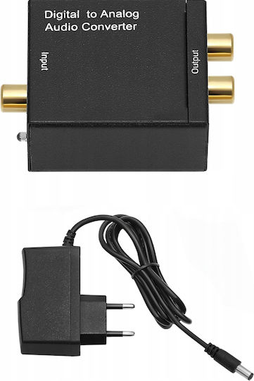 Convertor RCA / Toslink / Coaxial Masculin în RCA / Toslink / Coaxial Feminin 1 Bucată ZY17473QWS2