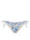 MC2 Bikini Zeichenfolge Blau