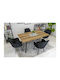Kitchen Velvet Chair Negru 57.5x56.5x86.5cm