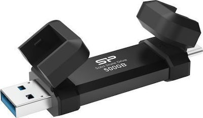 Silicon Power 500GB USB 3.2 Stick Schwarz