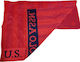U.S. Polo Assn. Πετσέτα Θαλάσσης Βαμβακερή Κόκκινη 170x100εκ.