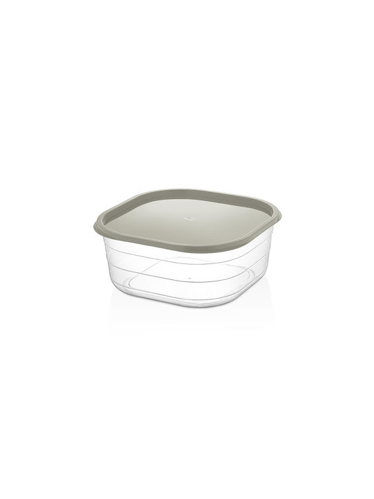 TnS Microwave Plastic Lunch Box Gray 1500ml