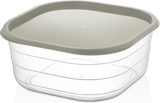 TnS Microwave Plastic Lunch Box Gray 1500ml