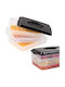 Vilde Plastic Lunch Box Transparent 23x15.5cm