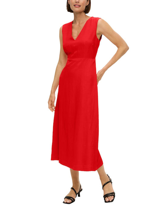 S.Oliver Maxi Dress RED 2148112-3062