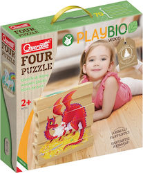 Holz Kinderpuzzle Animal 6pcs Quercetti Holz Kinderpuzzle Animal 6pcs Quercetti