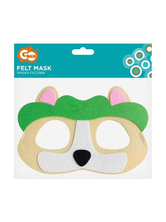 Godan Hund 18x12cm Brigade Filzmaske