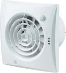 Vents Wall Mounted Bathroom Ventilator 100mm White