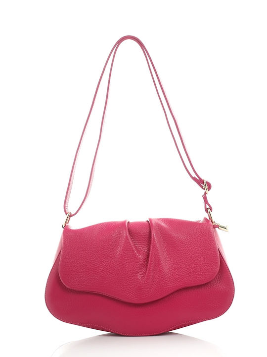 Folli Follie Leder Damentasche Schultertasche Rot