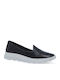 Дамски Slip-On Кожени Черни