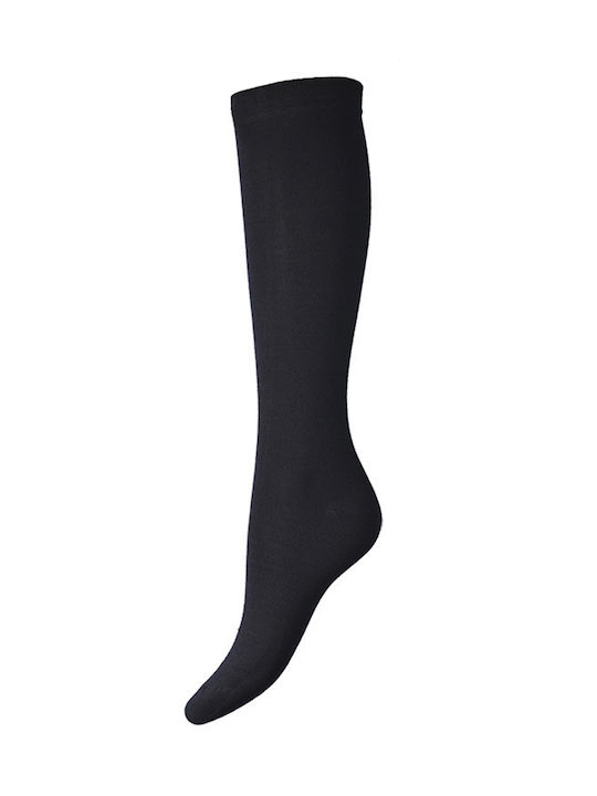 Cotton Trouacar Women's Socks Ampo-Black Charcoal