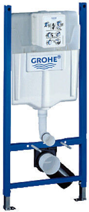 Grohe Rapid SL project Εντοιχιζόμενο Πλαστικό Καζανάκι Ορθογώνιο Χαμηλής Πίεσης Ροζ