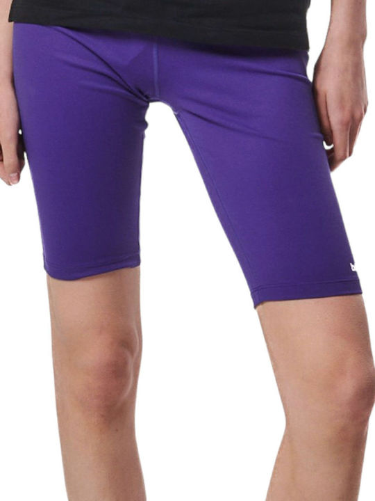 Body Action Women's Legging Shorts Purple