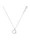 Jcou Necklace from Silver with Zircon