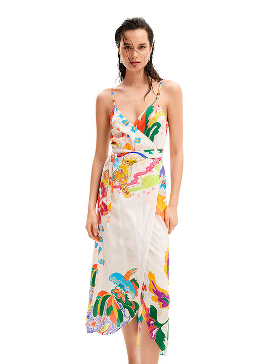 Desigual Midi Φόρεμα Multicolor