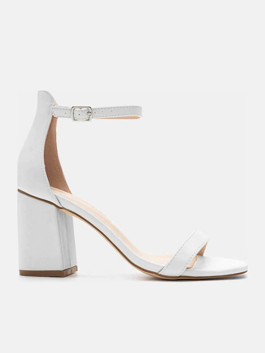 Luigi Sandals White