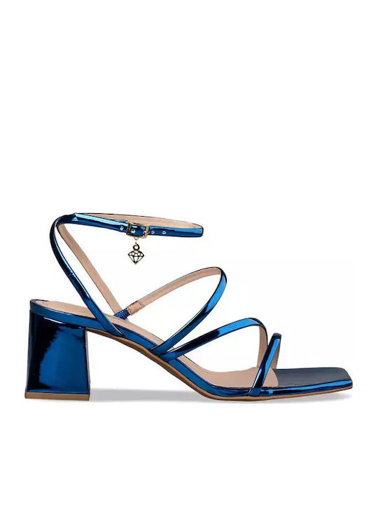 Envie Shoes Πέδιλα από Λουστρίνι Μπλε