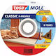Tesa Rubber Gasket 9mm P Profile Brown Adhesive Tape 100m 5570301