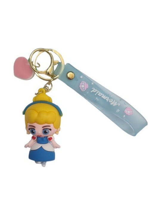 Cinderella Keychain Hanging Key Holder Pvc