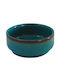Lukanda Serving Bowl Round made of Porcelain Green with Diameter 6.5cm