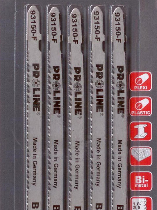 Proline 93150F Ленти за джиг-резачки за Дърво 110мм 5бр