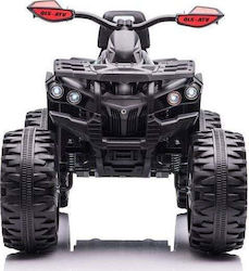 Motocicletă Cu 4 Roți Electrică Neagră Pentru 3...