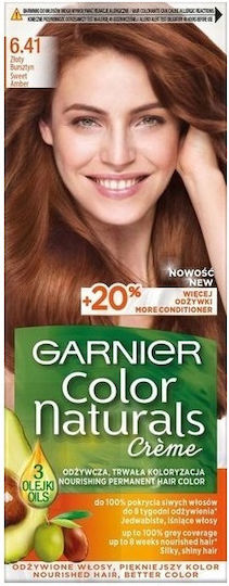 Garnier Color Naturals Creme Vopsea De Păr 6.41 Chihlimbar Auriu