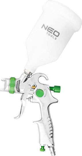 Neo Tools Πιστόλι Βαφής Αέρος HVLP Άνω Δοχείου 1.4mm