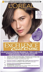 L'Oreal Paris Excellence Cool Creme 5.11 Ултра Пепеляво Светлокафяво
