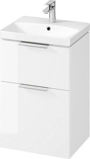 Cersanit Waschtisch mit Waschbecken L50.5xB45xH76.5cm White