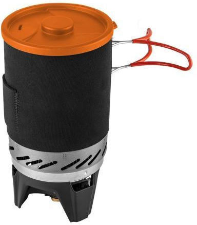 Arzator de camping portabil cu aprindere piezoelectrica pe gaz 3 in 1 2200 W Oala din otel inoxidabil Neo