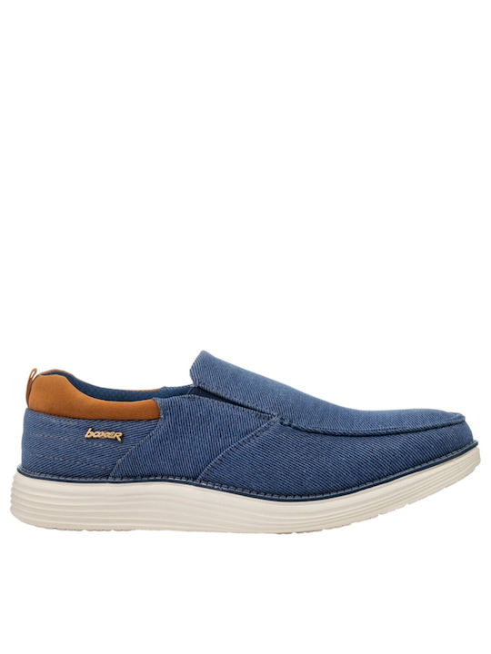 Boxer Men's Moccasins Blue