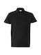 Velilla Men's Promotional Polo T-Shirt in Black
