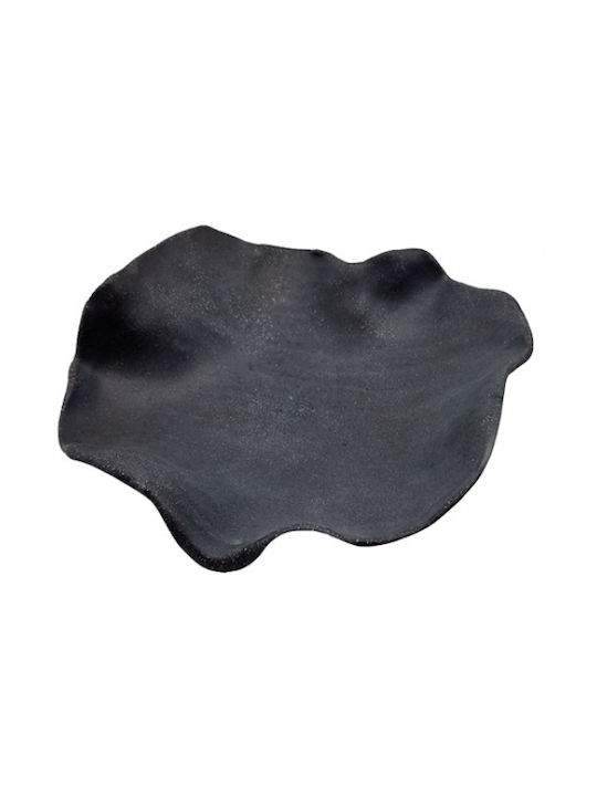 Ceramic Salad Bowl Black