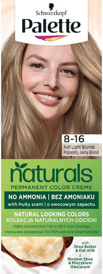 Palette Naturals Hair Dye 8-16 Ash Light Blonde