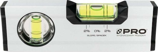 Profindustry 100-AB-017 Wasserwaage Aluminium 17cm