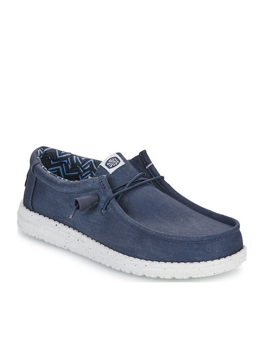 Wally Canvas Ανδρικά Μοκασίνια Marine