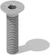 Showood Coach Screw with Diameter M8 and Length 35mm