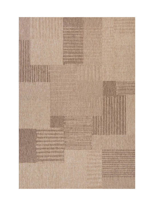 Newplan Ethnik 20706c Teppich Rechteckig Sommer Korbweide Brown/caramel Beige