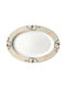 Ready Serving Platter Oval made of Porcelain Multicolored