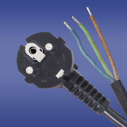 Angle Connector Cable Black 3 X 1.5mm 5m 51940