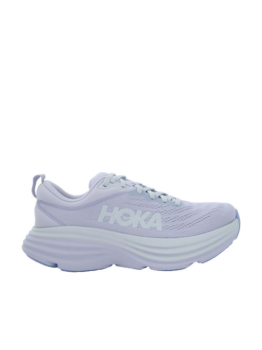 Hoka Bondi 8 Damen Sportschuhe Laufen Ether Illusion