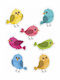LearnHow Kinderwanddekoration Tiere