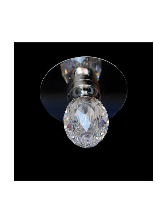 DITS Lighting Crystalline Recessed Spot 2x2cm. 1pcs