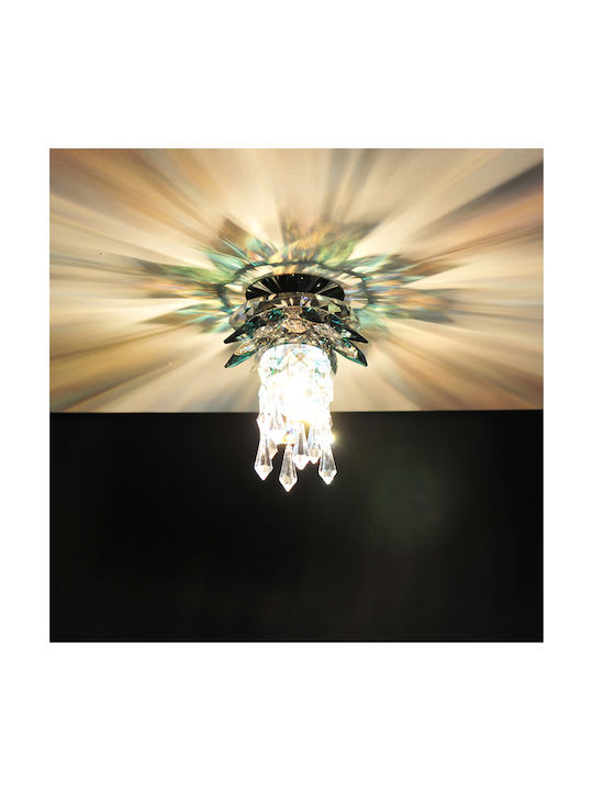 DITS Lighting Crystalline Recessed Spot 2x2cm. 1pcs