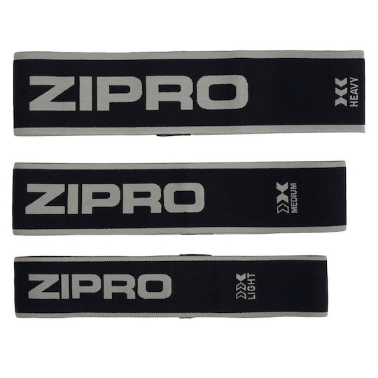 Zipro Mini Loop Bands Σετ 3τμχ Μαύρα