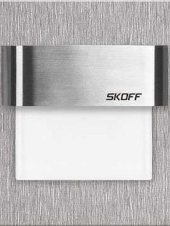 Skoff Iluminat Exterior Montat Pe Perete Led Încorporat 0.8W Cu Lumină Alb Cald